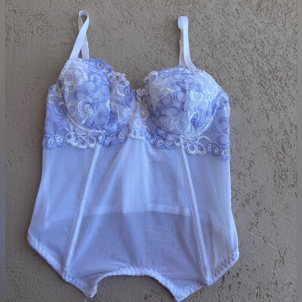 floral lace corset